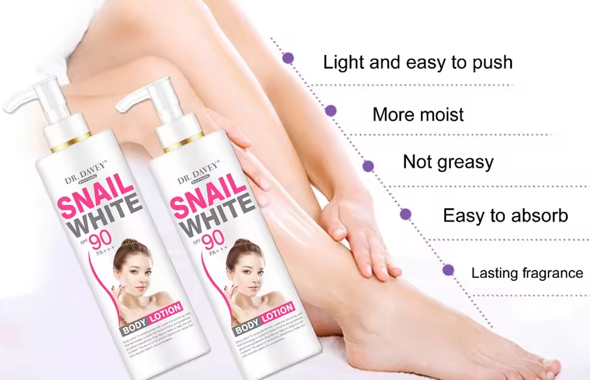 DAVEY SNAIL WHITE BEAUTY LOTION 500ml
