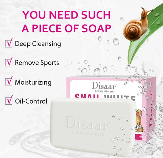 DISAAR SNAIL WHITE SOAP 100g
